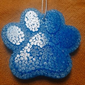 Blue Paw Car Freshie. Coconut 🥥 Cake Scent~NIB.